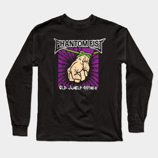 Phantom Fist Long Sleeve T-Shirt by Daletheskater